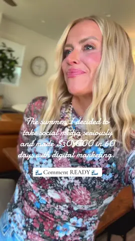 This summer wasn’t about pretty. It was about peace. Freedom. Options. And finally feeling like the main character in my own life. 🥹💻  I decided to take social media seriously and gave digital marketing a shot… and in just June and July,  I made 3OK. 🤯  If you’re ready for your main character moment - comment READY and I’ll show you the exact steps I took to get started.  #workfromhome #makemoneyonline #onlineincome #makemoneyfromhome 