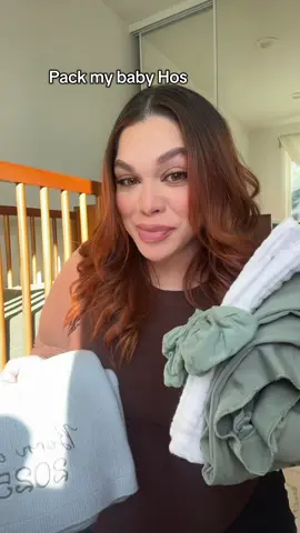 Pack my baby hospital bag with me 🩵 #firsttimemom #pregnancyjourney #pregnancytiktok 