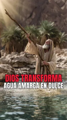 ¡Dios Transforma lo Amargo en Dulce! ✨ #miracle #god #Dios #Milagro #biblestories 