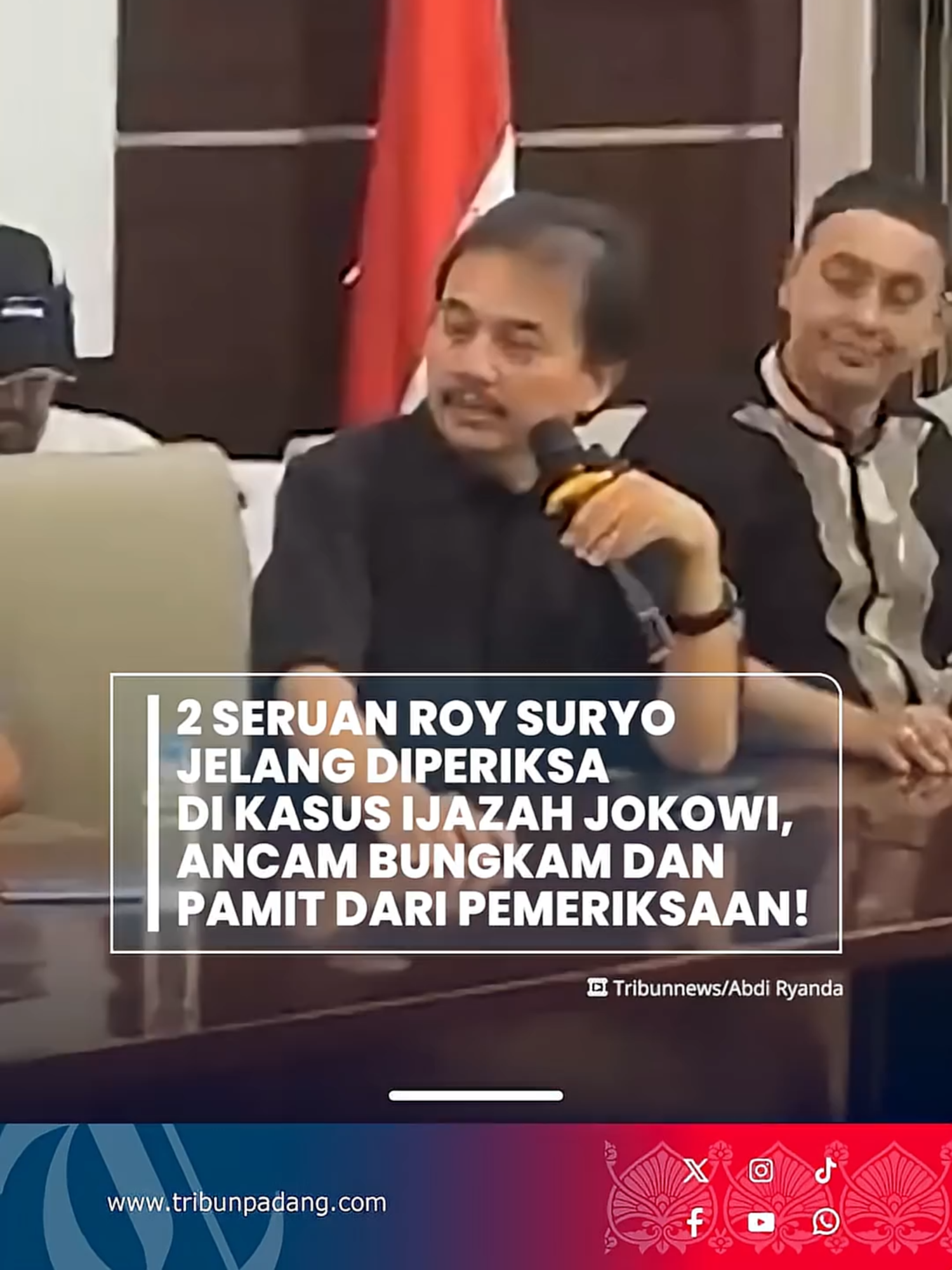 ROY SURYO NGAMUK! Sebut Penyidik Tidak Profesional, Ancam Bungkam & Batasi Pemeriksaan Editor Video: Ilham Bintang Anugerah #roysuryo #jokowi #ijazahjokowi #ijazahpalsu