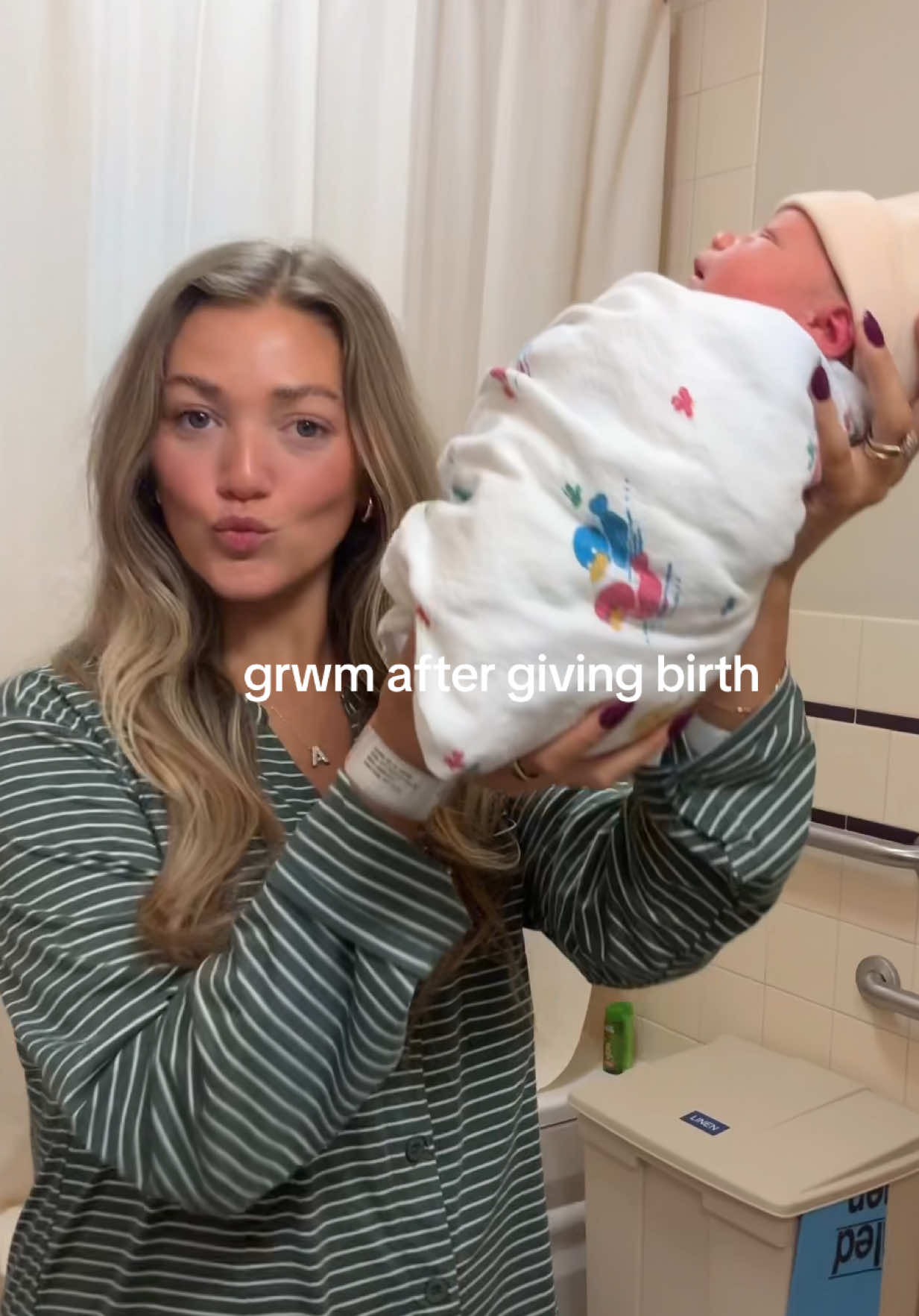 Burrito reveal at the end <3 #firstpregnancy #firsttimemom #laboranddelivery 