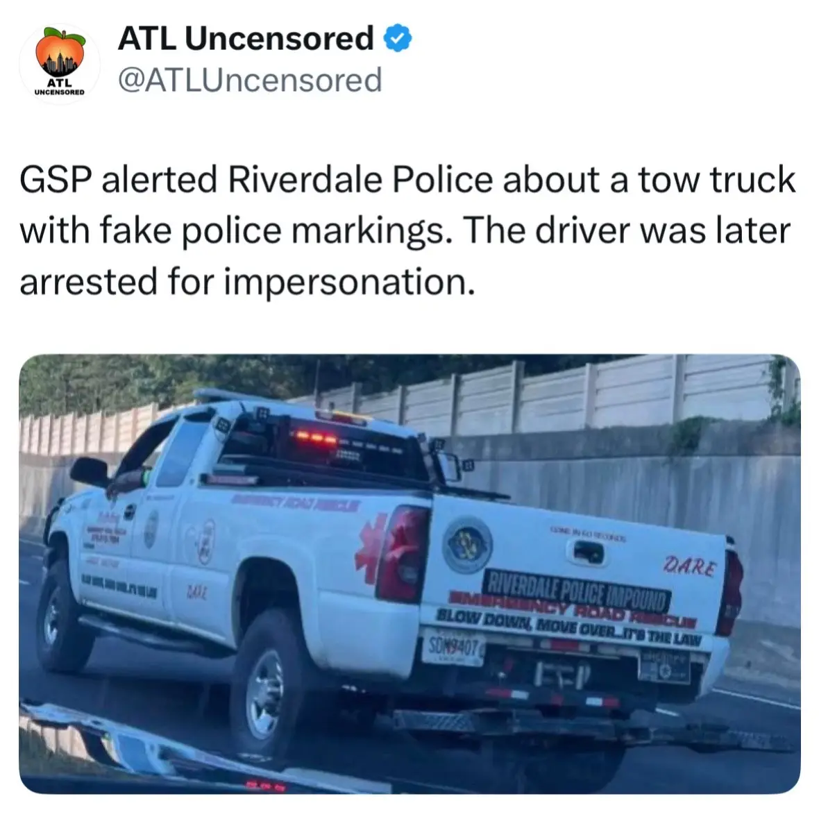 Atlanta traffic will make you do anything 😂 #atlanta #atl #atluncensored #news #fyp 