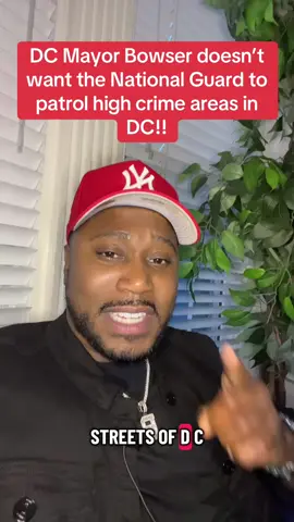 DC Mayor Bowser doesn’t want the National Guard to patrol high crime areas in DC!! #mayormurielbowser #nationalguard #dcpolice #washingtondc #trump 