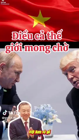 Điều cả thế  giới mong chờ🌍🇻🇳 #xuhuong #putin #nuocnga #vietnam 