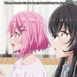 Renako said she’d help train Satsuki’s fingers and Satsuki thought of something else #watanare #kotosatsuki #renakoamaori #watashigakoibitoninareruwakenaijan #theresnofreakingwayillbeyourloverunless 