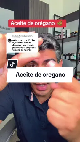 Replying to @MatiasBueno151 aceite de orégano en cápsulas #aceitedeoregano #parasitosintestinales #inflamacion 