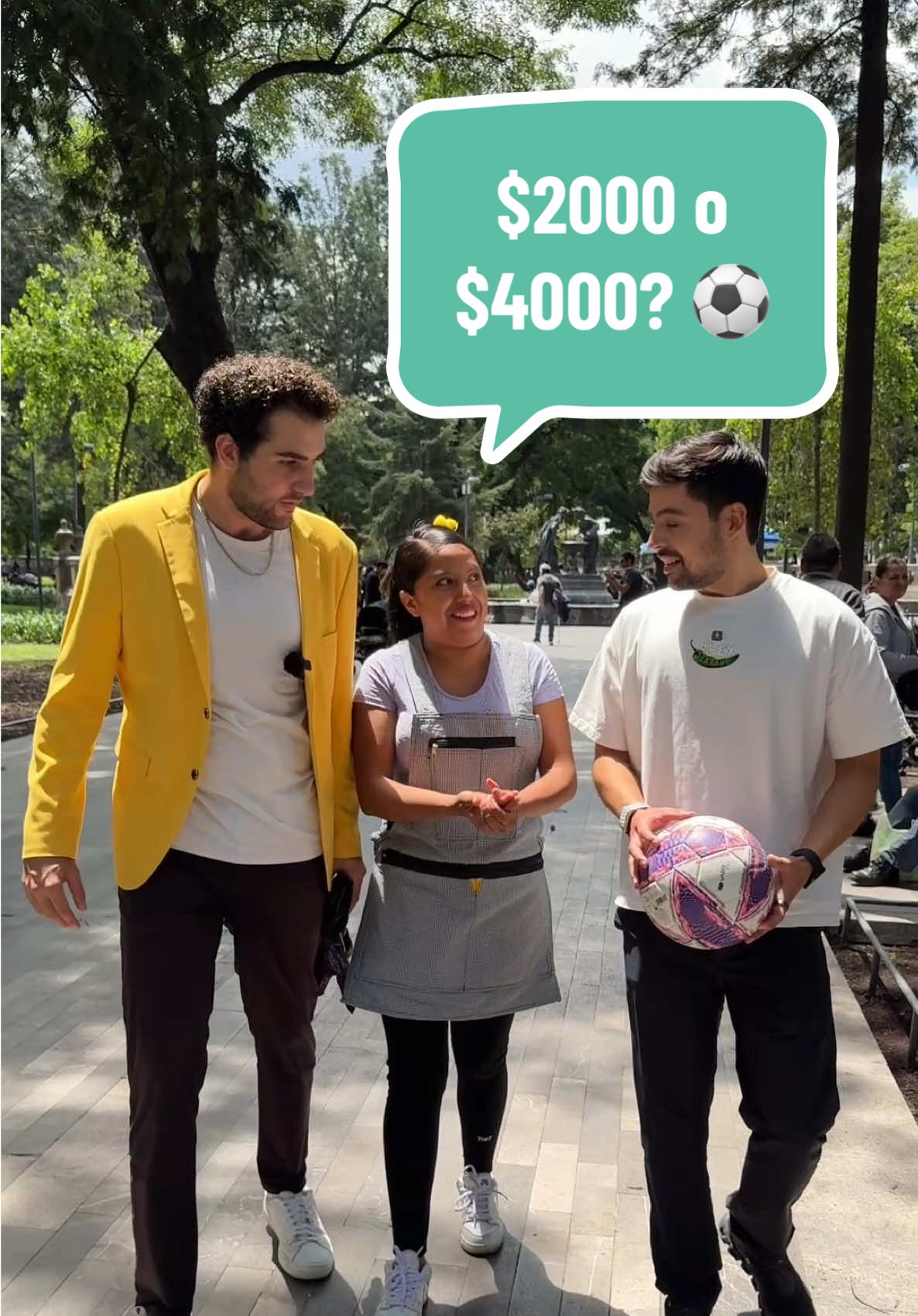 $2000 o $4000 de papas si anoto un penal contra @Roberto Samman ⚽️