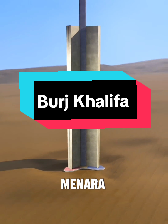 Bagian 1 || Proses pembuatan burj Khalifa #faktamenarik #videoanimasi #viralvideo #faktadunia #fyp 