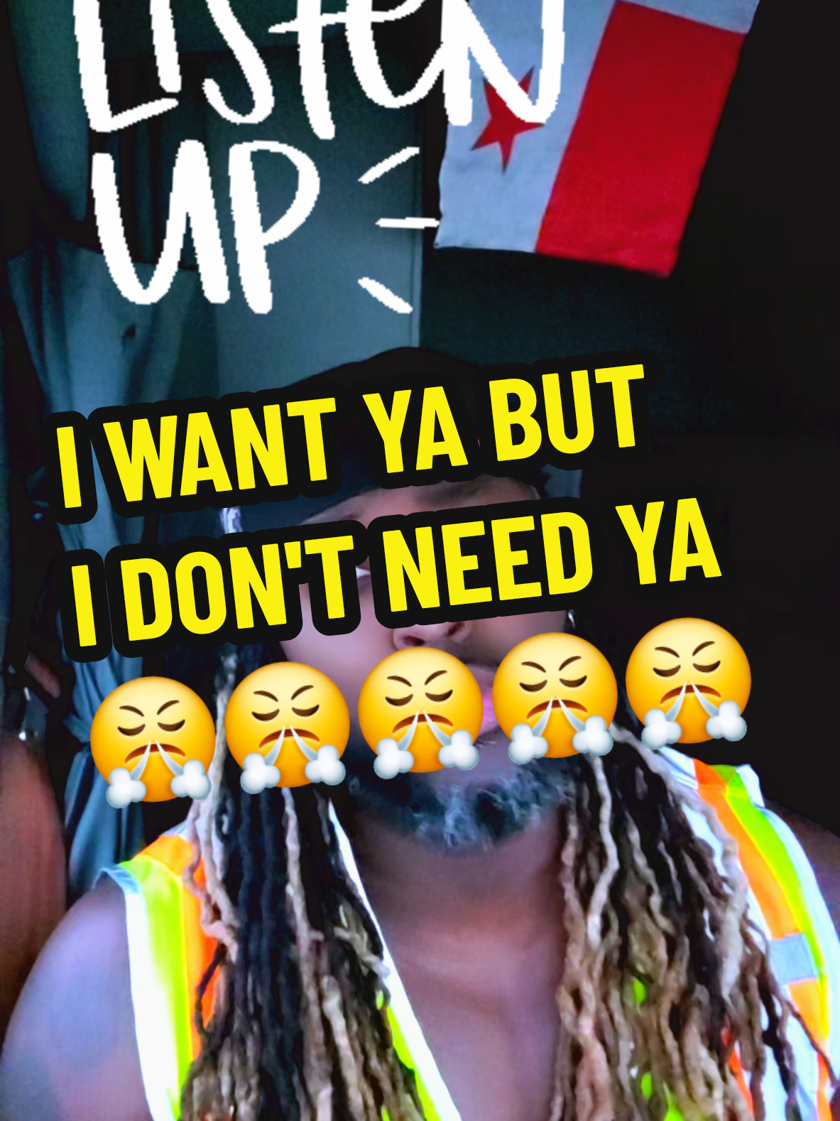I WANT YA BUT I DONT NEED YA😤😤😤😤#fyp #truckersoftiktok #blackwomenoftiktok #iykyk #cantmakethisup 