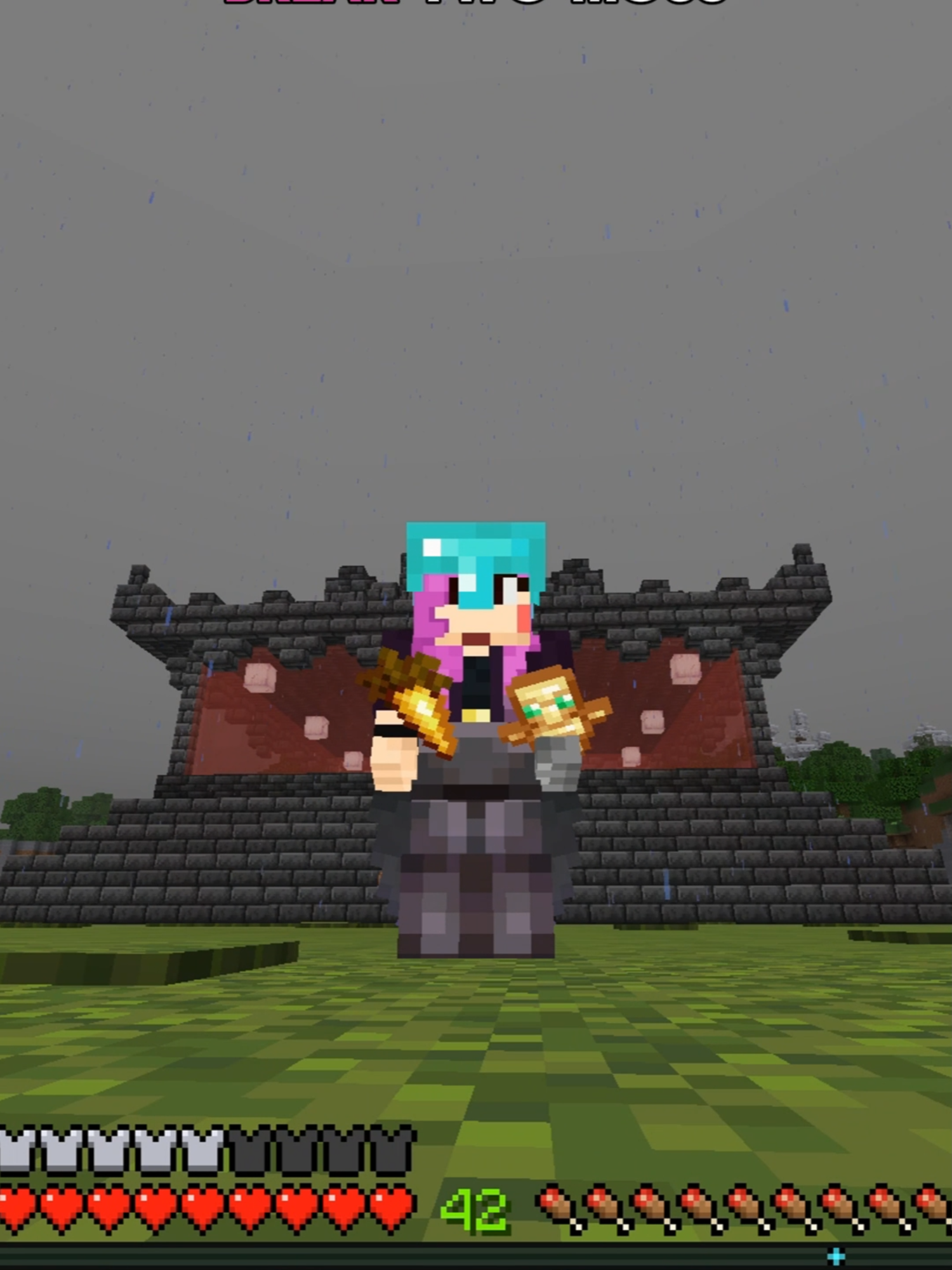 lil speed action! moss edition :) #minecraftstreamer #thevoyagesmp #Minecraft