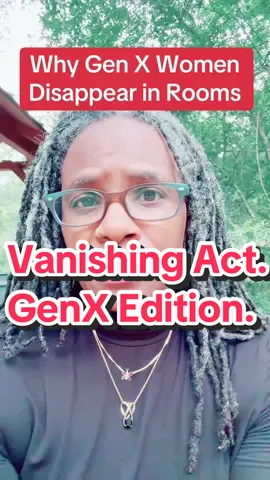 GenX women, trained to disappear. Not anymore. We’ve carried enough 💩. Time to unpack it. #GenXWomen #UnpackWithKat #GenX #women50plus #women45andover 