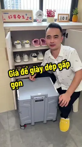 Giá để giày dép gấp gọn #giadegiaydepgapgon #giadegiaydep #dogiadungtienich #dogiadung #trending 