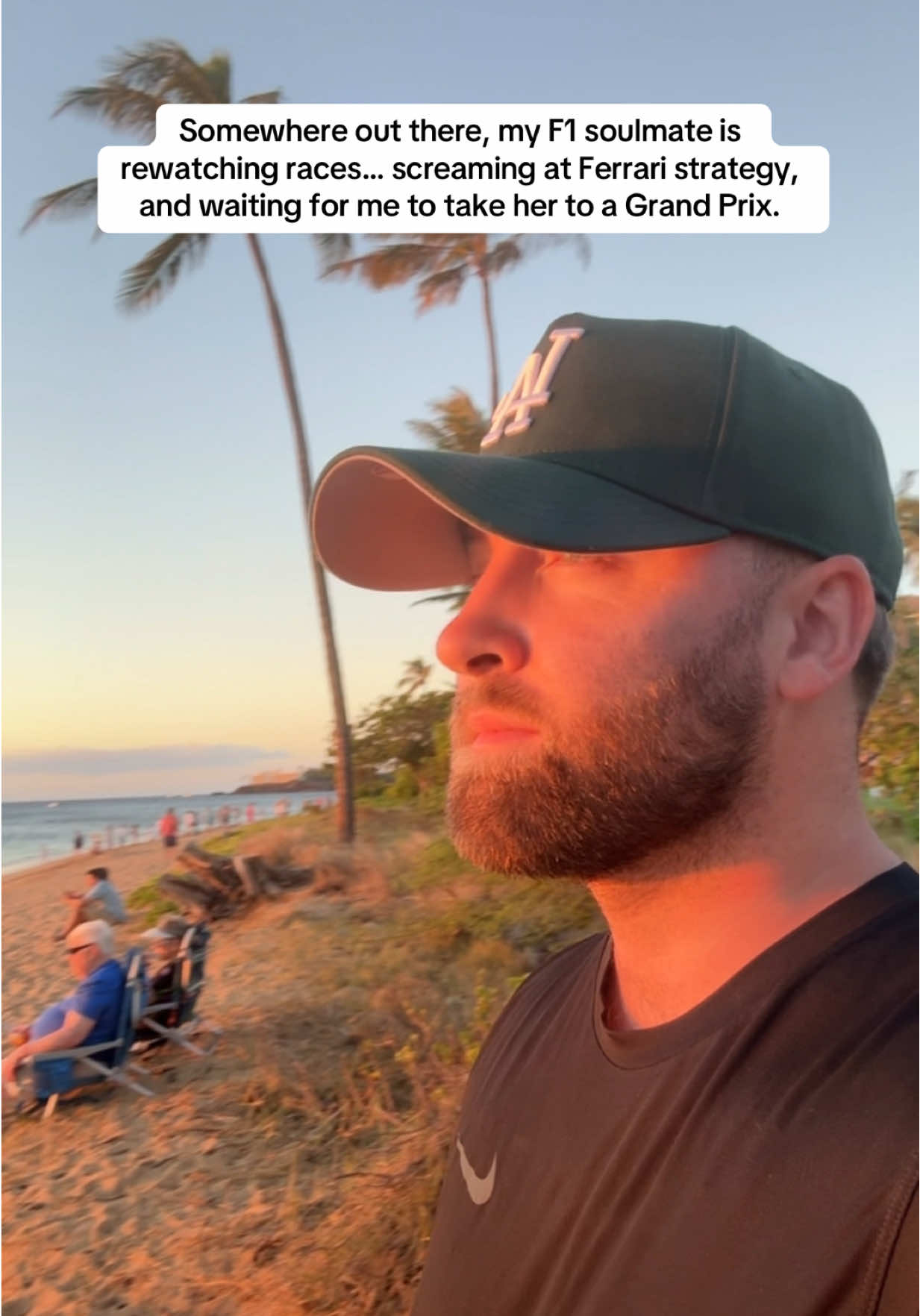 Somewhere out there, my F1 soulmate is rewatching races… screaming at Ferrari strategy, waiting for me 🏎️❤️  #F1Bae #Formula1 #F1SummerBreak 
