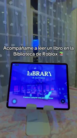 Leyendo sus libros ❤️‍🩹 Biblioteca de Roblox #roblox #robloxfyp #robloxedit #robloxtiktok #robloxgames 