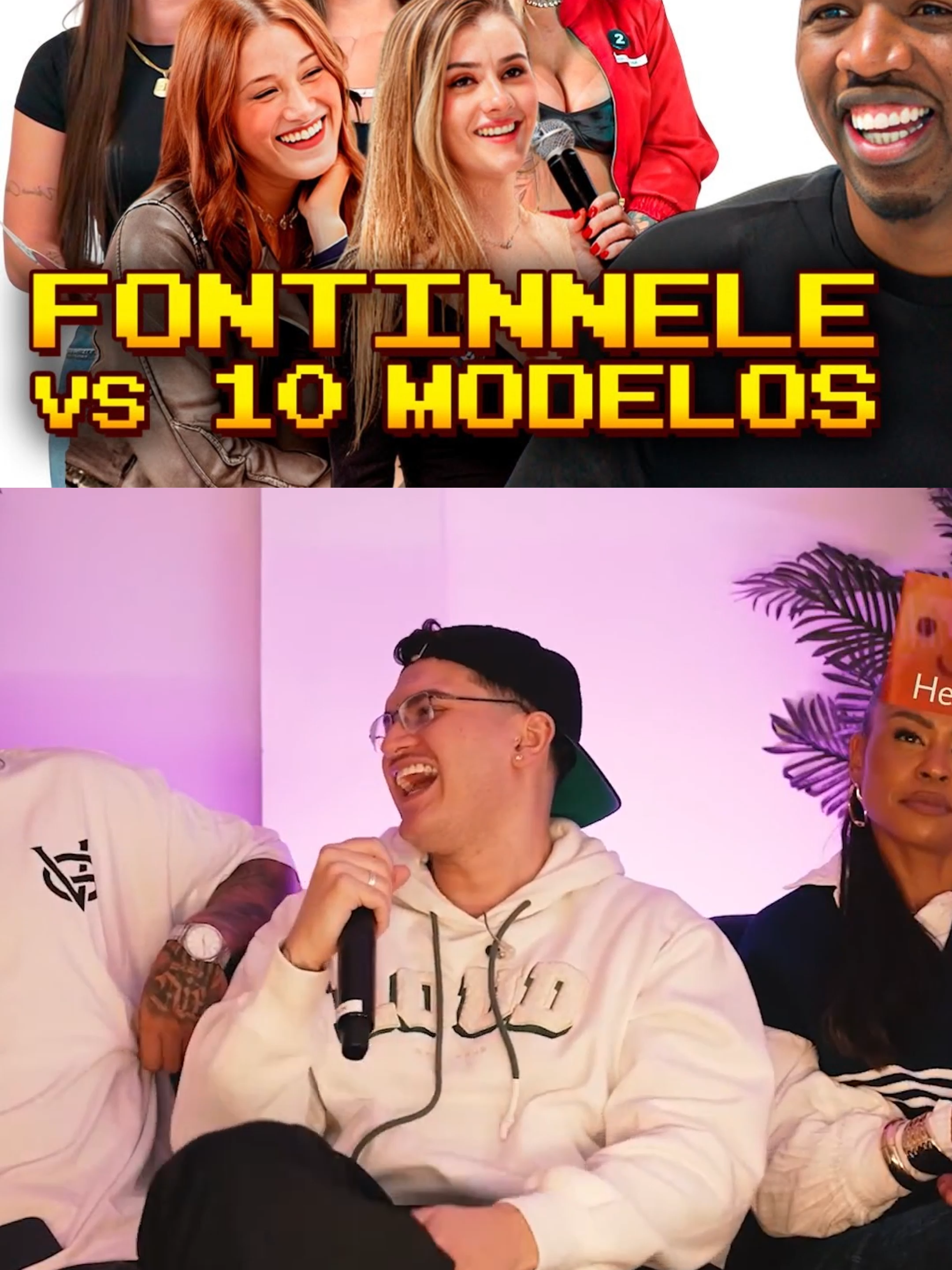 FONTINNELE vs 10 MODELOS ft JHOW, CAIOX & THAIZOCA PART 4 #cortes #PODPAH #fontinnelerj