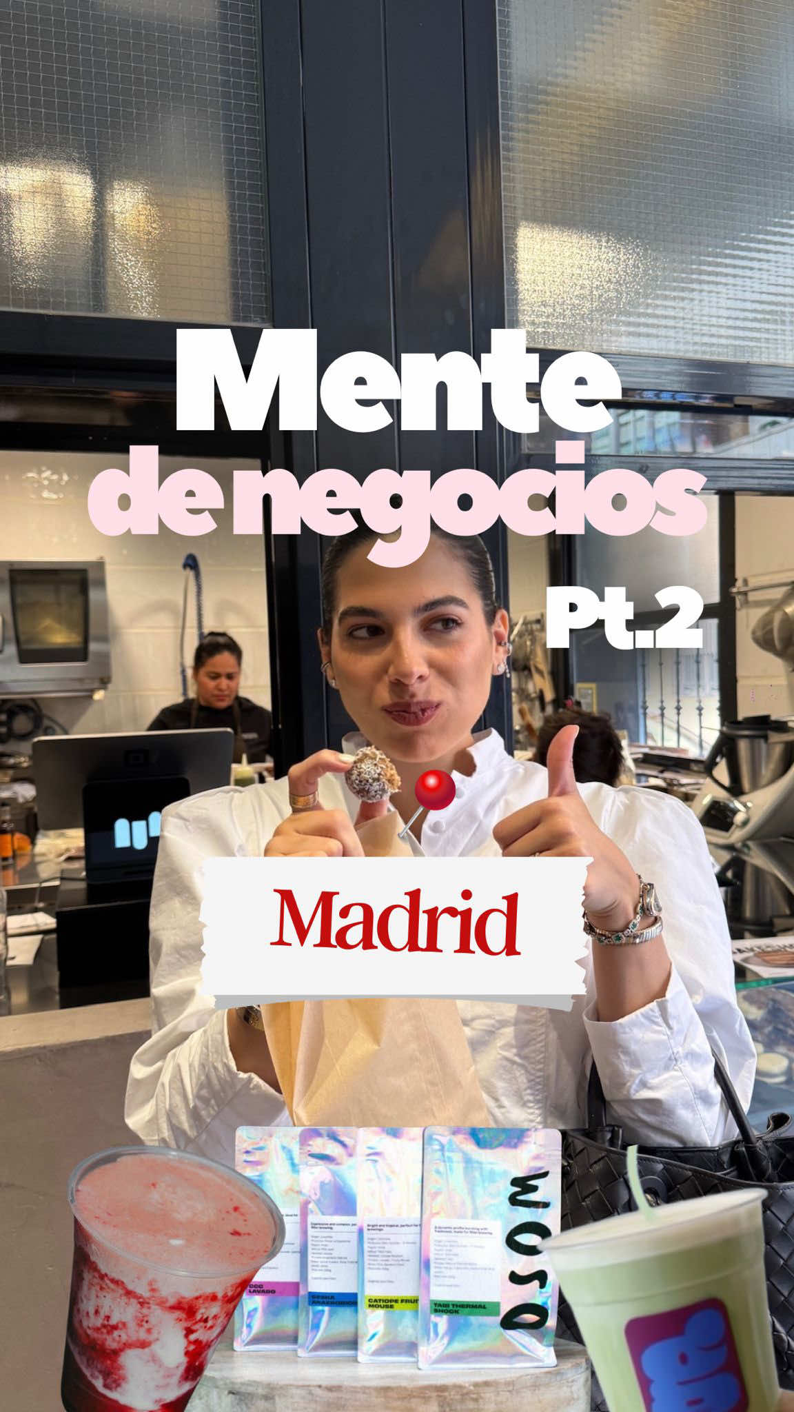 Lo que parece un simple café en Madrid, en realidad es una clase increible de estrategia de negocio.  PARTE 2 - de este mente de negocios version coffee shops por Madrid #business #businessstrategy #madrid #estrategia #emprendimiento