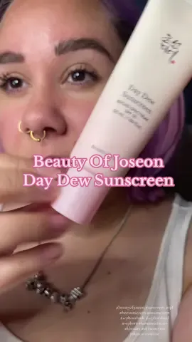 Love Korean skin care then your going to love @Beauty of Joseon Day Dew Sunscreen!  #beautyofjoseon #sunscreen #spf #bestsunscreen #ussunscreen      