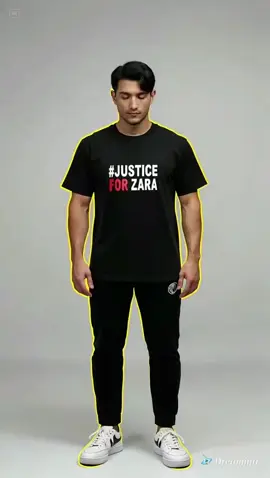 BAJU VIRAL JUSTICE FOR ZARA DESIGN 1 T-SHIRT ROUND NECK FOR ALL #justiceforzara 