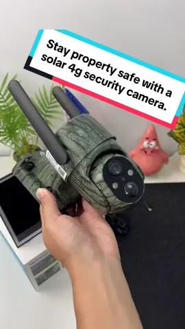 Todo cazador necesita esta cámara 4G, que ofrece transmisión en tiempo real con datos ilimitados, panorámica de 360 grados, apta para todo tipo de clima y sin puntos ciegos.#RushTok2025#securitycamera#novatopfinds#trailcamera#falldealsforyou  l