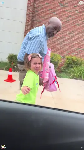 Baby’s first day of school#emotional #Love #school #first #firstschool #baby #kids #familylove 
