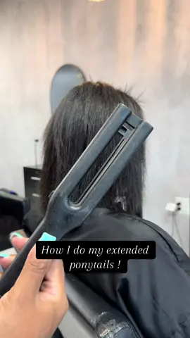 Enjoy Besties 💚 #ponytailtutorial #educationtiktok #salonowner #houstonstylist #hairstylistoftiktok 