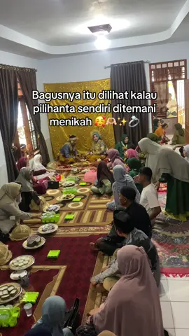 Beda memang itu kalau pilihan ta ditemani menikah🤗🫶🏻💍#pengantinbaru #fypシ゚ 