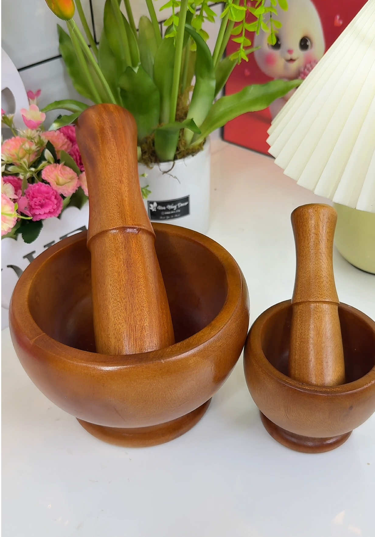 Bộ chày cối gỗ lu cao cấp giá rẻ quá đi #chaycoi #chaycoigolu #bochaycoigo 