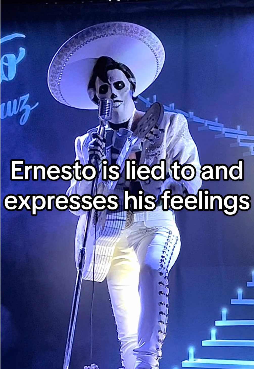 Ernesto is lied to and expresses his feelings Oogie Boogie Bash August 2025  Opening Night at 7 PM Our Dream Cast Member Preview 11 PM #oogieboogiebash #Disneyland #disneyparks #disney #coco distok fam castmember life Disney California Adventure Employee Cosplay Costume Character Interactions DisneyAdult Adult fyp foryou page creatorsearchinsights summer dep college program after dark magic key annual pass worth it special event ticket exclusive Cast media badge Joke Jokes Comedy Comedian Ernesto De La Cruz Coco Success Front Row CharacterInteractions Sneak Peak Rich DisneyCommunity Horrible Hector Roasts Us 
