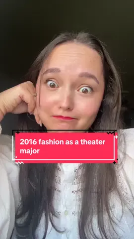 So 2016 fashion coming in strong as a big fan of Anthropologie and free people but was in college for BFA in theater so the hipster allegations were strong. #2016 #fashion #throwback #2010s #2010sthrowback 