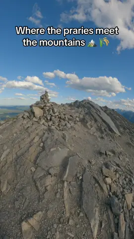 Edge of the Canadian Rockies  📍Mount Yamnuska #banff #Hiking #gopro #explore #mountains 