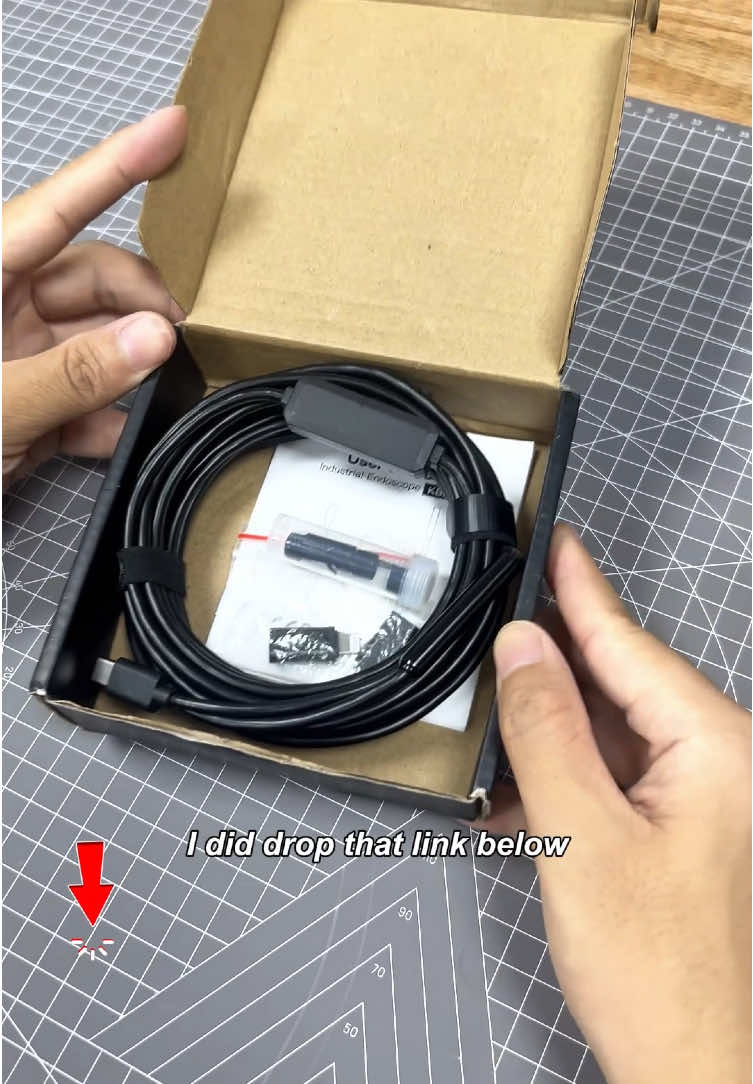 Endoscope Boredcope Camera with 8 Adjustable LED Lights. #tool #borescope #endoscope #hardwaretools #homeimprovement 