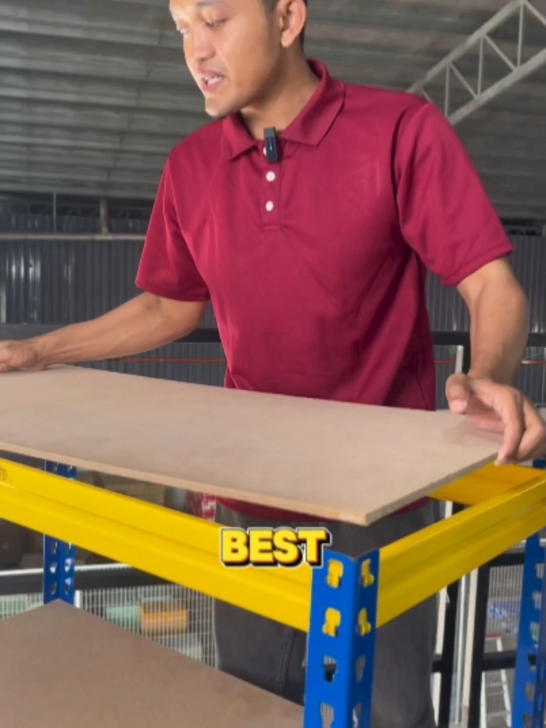 Rak Heavyduty 3 Tingkat ni korang boleh dapatkan di beg kuning kami sekarang #rakheavyduty #fyp