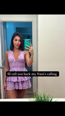 I have all my Nani’s voicemail saved they make me cry she’s so cute!!!!! 🥰🥰🥰🥰