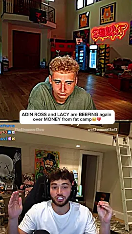 ADIN ROSS and LACY are BEEFING again over MONEY from fat camp🥺💔#lacy #adinross #fypシ゚ 