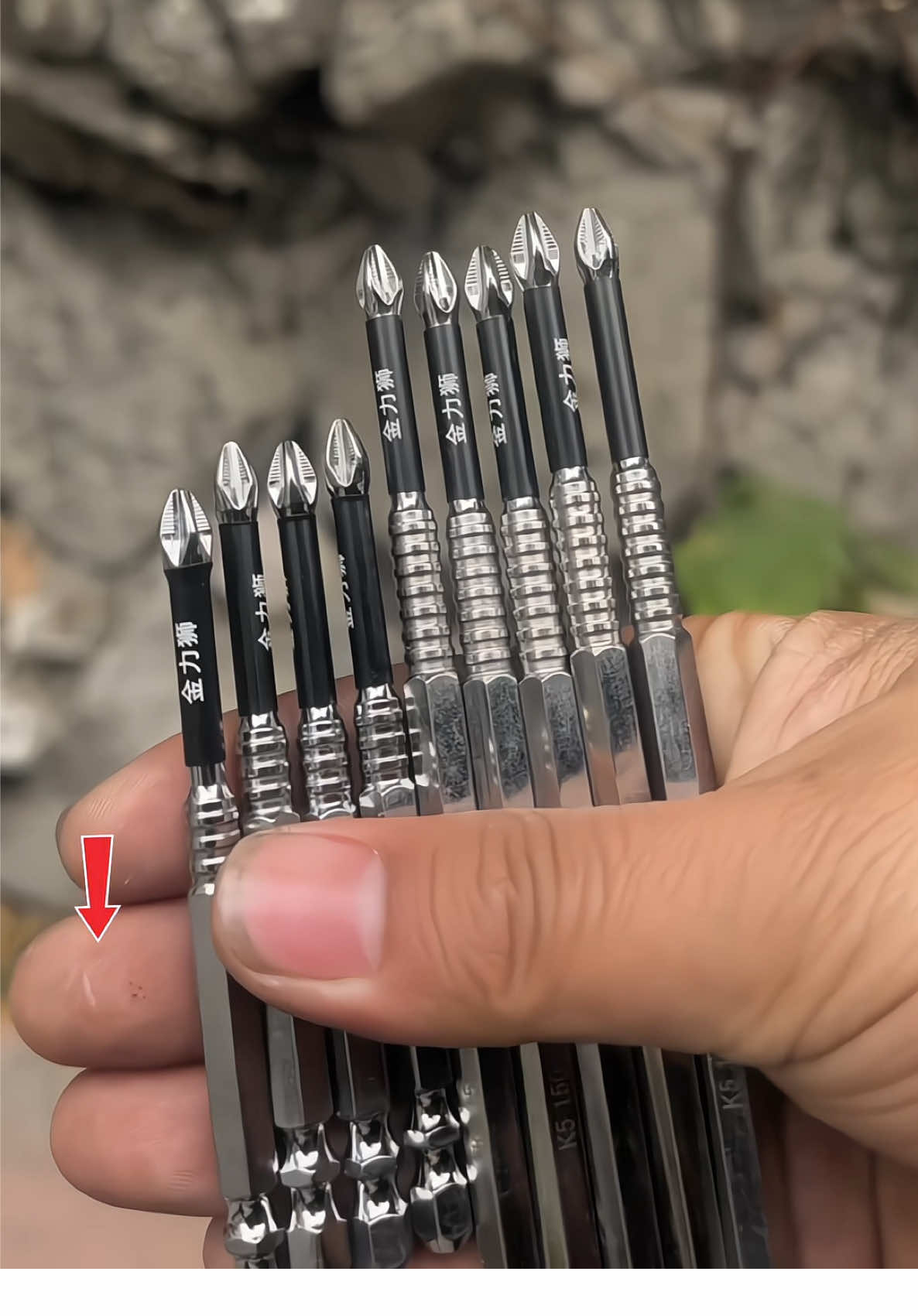 Kit Ponteiras K5 Super Magnética Resistente a Impactos Imantada Premium.