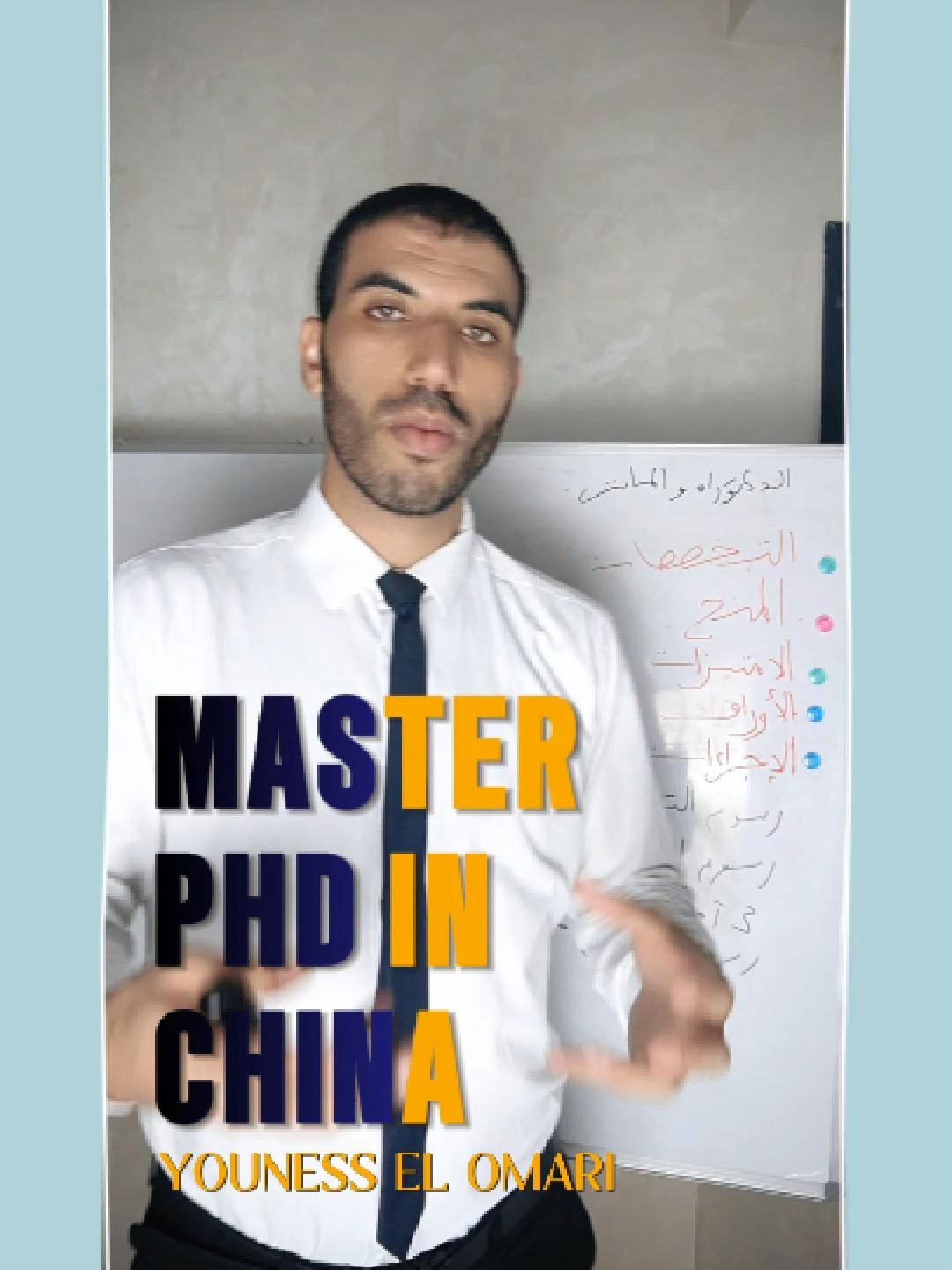 🎓 Master’s Program in China (2–3 Years) 🇨🇳 ✅ Study in top public universities, in English or Chinese ✅ Popular majors: Business, Engineering, Medicine, Technology, IT & more ✅ Living costs from $120/month ✅ 100% Admission guaranteed with Eduma China ✅ Full support: admission, visa, airport pick-up, guidance 📲 Free consultation today! Contact me on WhatsApp: 00212 77 742 8825#master& #phd #inchina
