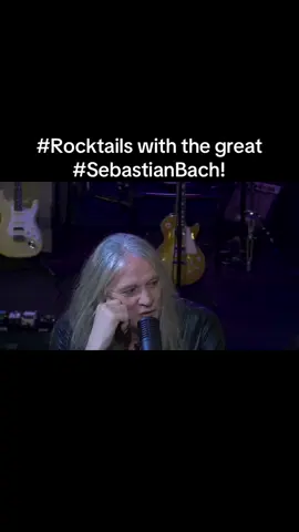 #Rocktails with the great #SebastianBach!