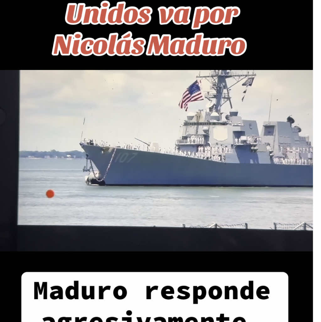 Última hora Estados Unidos va por maduro 🇺🇸 envía barcos destructores hasta submarinos en las costas de Venezuela para combatir el narcótrafivo #usa🇺🇸 #venezuela🇻🇪 #trump #portaaviones🇺🇲 #destructores #submarino #nicolasmaduro #combatealnarcotrafico #elcaribe
