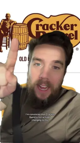 Favorite this video, because it’s me day you’ll all see I was right.. #crackerbarrel #crackerbarrelrebranding #rebrand #conspiracytiktok #conspirecytheories 
