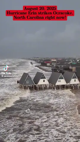 #hurricaneerin #foryoupage #hurricane2025 #northcarolina 