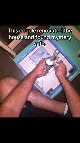 This couple renovated the house and found a mystery hidden safe.