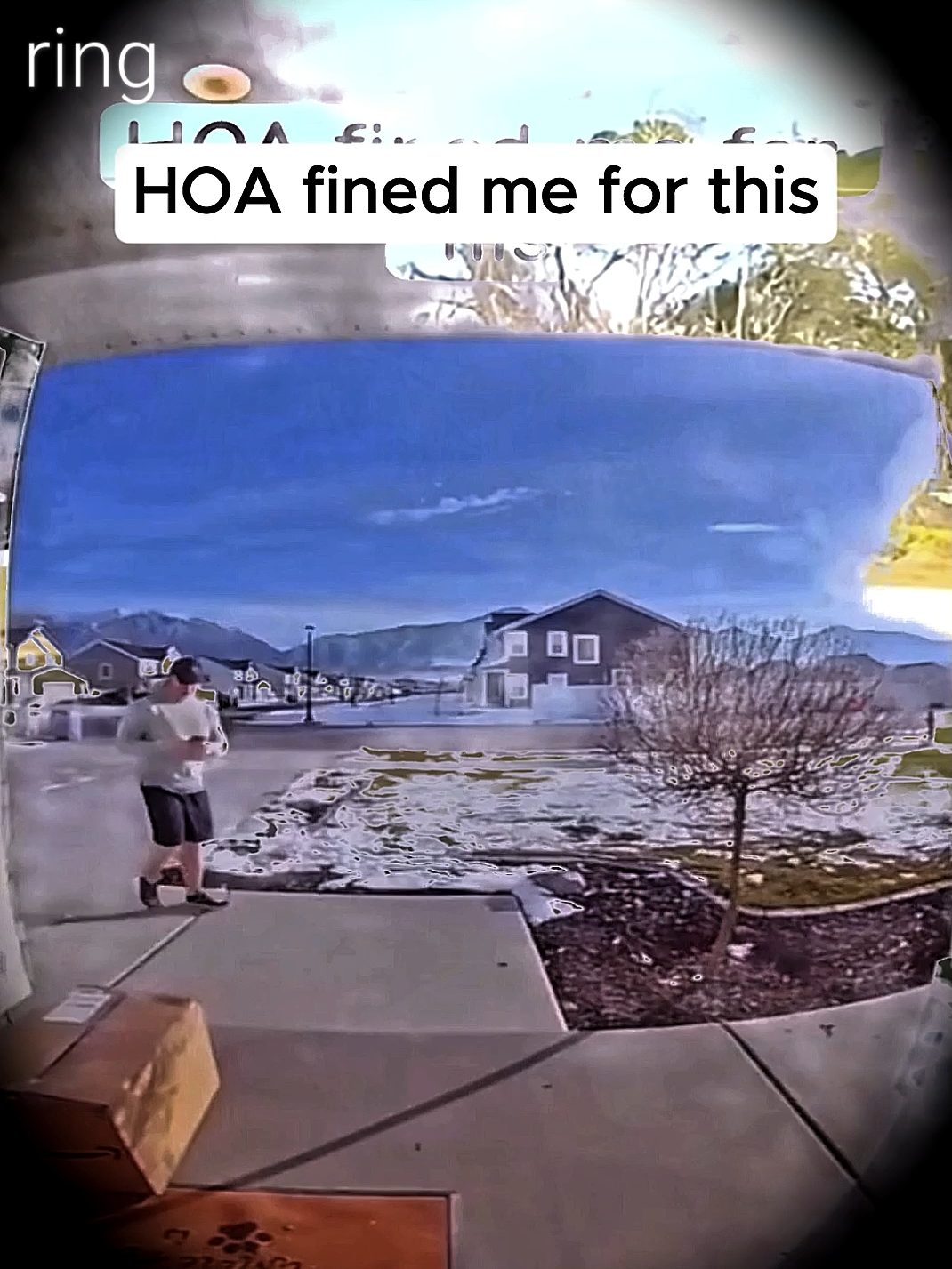HOA fined me for this#Hoa #NEIGHBOR #HOADRAMA #doorbell #PUBLICFREAKOUT