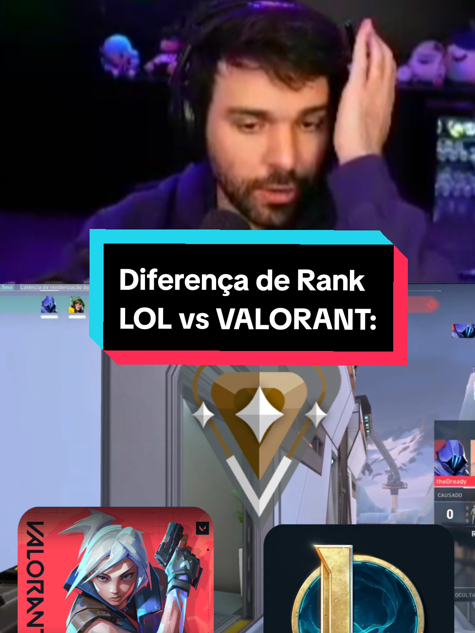 LowElo do LOL é bem diferente do Vava #valorantclips #valorantbrasil #leagueoflegends 