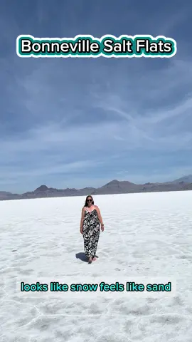 ✨ Walking across the Bonneville Salt Flats honestly feels like stepping onto another planet. Just an hour and a half from Salt Lake City, you’ll find 30,000+ acres of pure white salt stretching as far as the eye can see. 🌍 It’s famous for land speed records 🚗💨, but it’s also one of the most surreal spots to explore, take photos, and watch the sunset paint the horizon in shades of pink and gold. Pro tip: if you visit in winter or spring, you might catch the flats flooded—turning the whole place into a massive mirror reflecting the sky. ✨ 📍Bonneville Salt Flats, Utah Will you add this onto your Utah bucket list? #AwayWithHeidi #UtahTravel #BonnevilleSaltFlats #saltlakecity #TravelWithHeidi   @Viator 