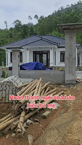 Hoàn thành ngôi nhà báo hiếu bố mẹ là mơ ước của tất cả chúng ta phải không các bác. #thietkenhadep #maunhadep #ahome 