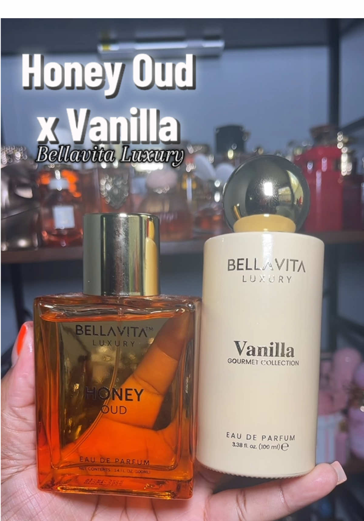 Honey Oud x Vanilla @BellaVitashop #honeyoud #vanilla #gourmetcollection #bellavitaluxury #honeyoudandvanilla 