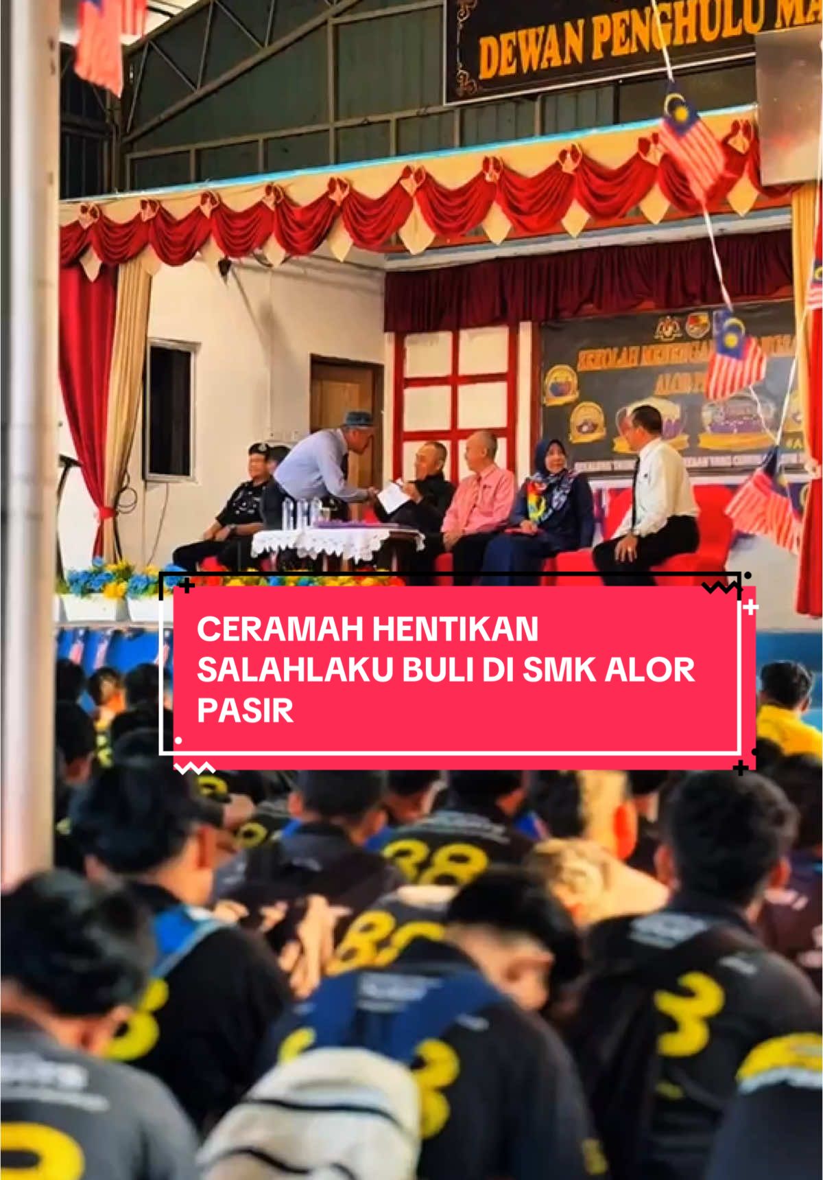 SOROTAN RAKAMAN PILIHAN: PROGRAM CERAMAH HENTIKAN SALAHLAKU BULI DI SMK ALOR PASIR TANAH MERAH KELANTAN. #polistanahmerah #poliskelantan #PDRM