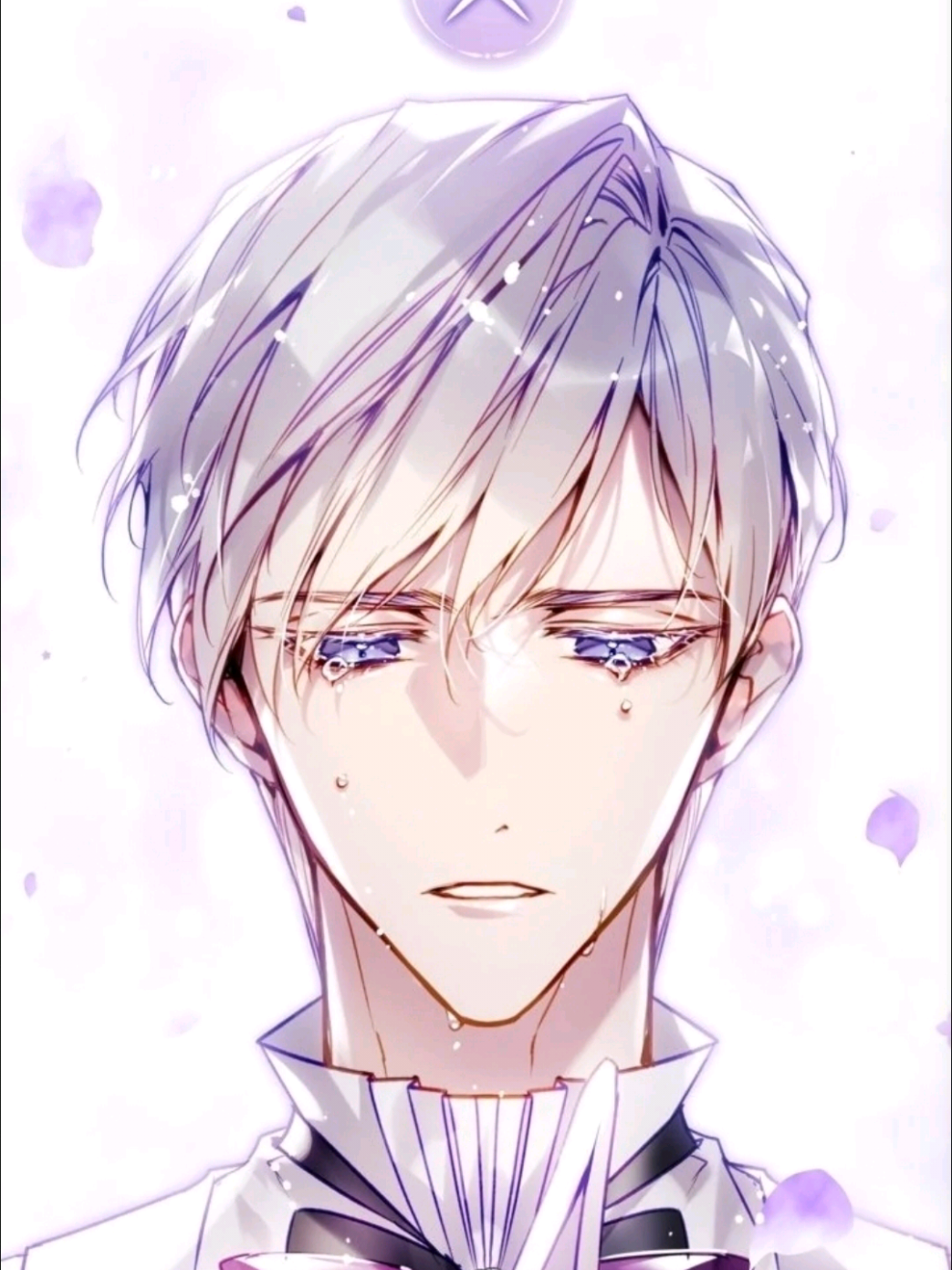 mawar ungu melambangkan cinta yang tidak sempurna atau cinta yang abadI, NT rambut putih🥀 #manhwa #manhwaedit #manhwareccomendation #fortexfrtx #hammislat 