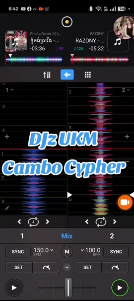 cambo Cypher Remix Djz UKM Performance DJ @LC RmX @Dj Chhai @DJzz HENG RX @Djz New @ម៉ៅ ពីទូ Dj Tu #djtu #remix #remix2025 #DjzUKM #foryoupage 