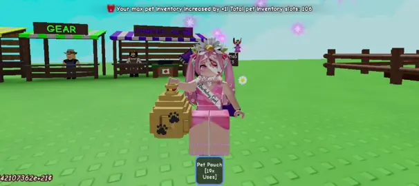 PET POUCH? #petpouchgrowagarden #gag #growagarden #roblox #growagardenupdate 